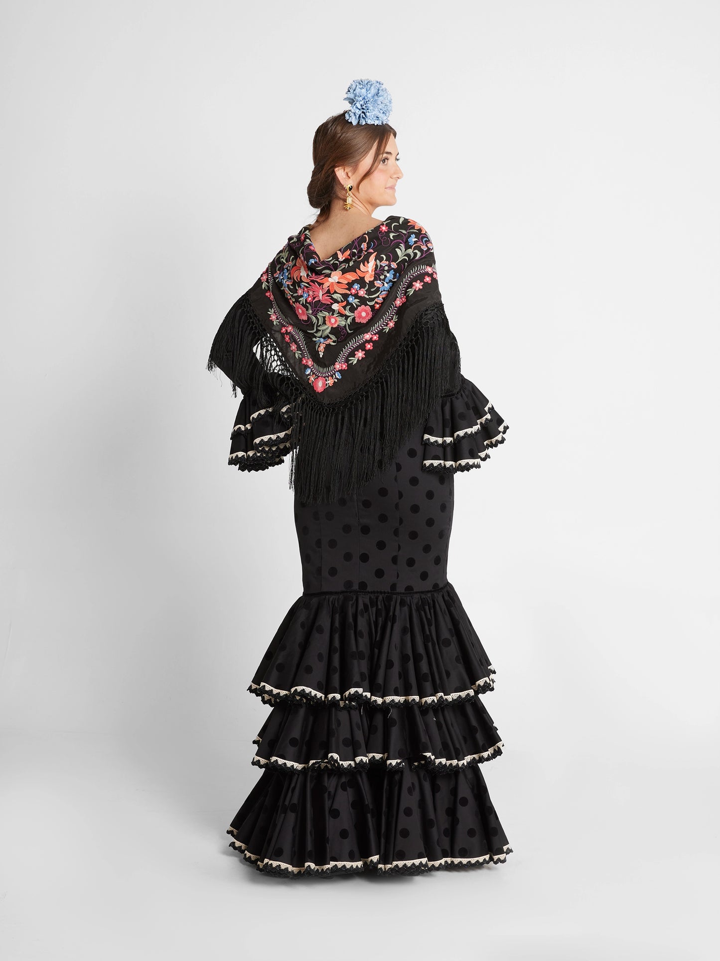 Modelo Cris negro by ConVolantes (Córdoba, España)