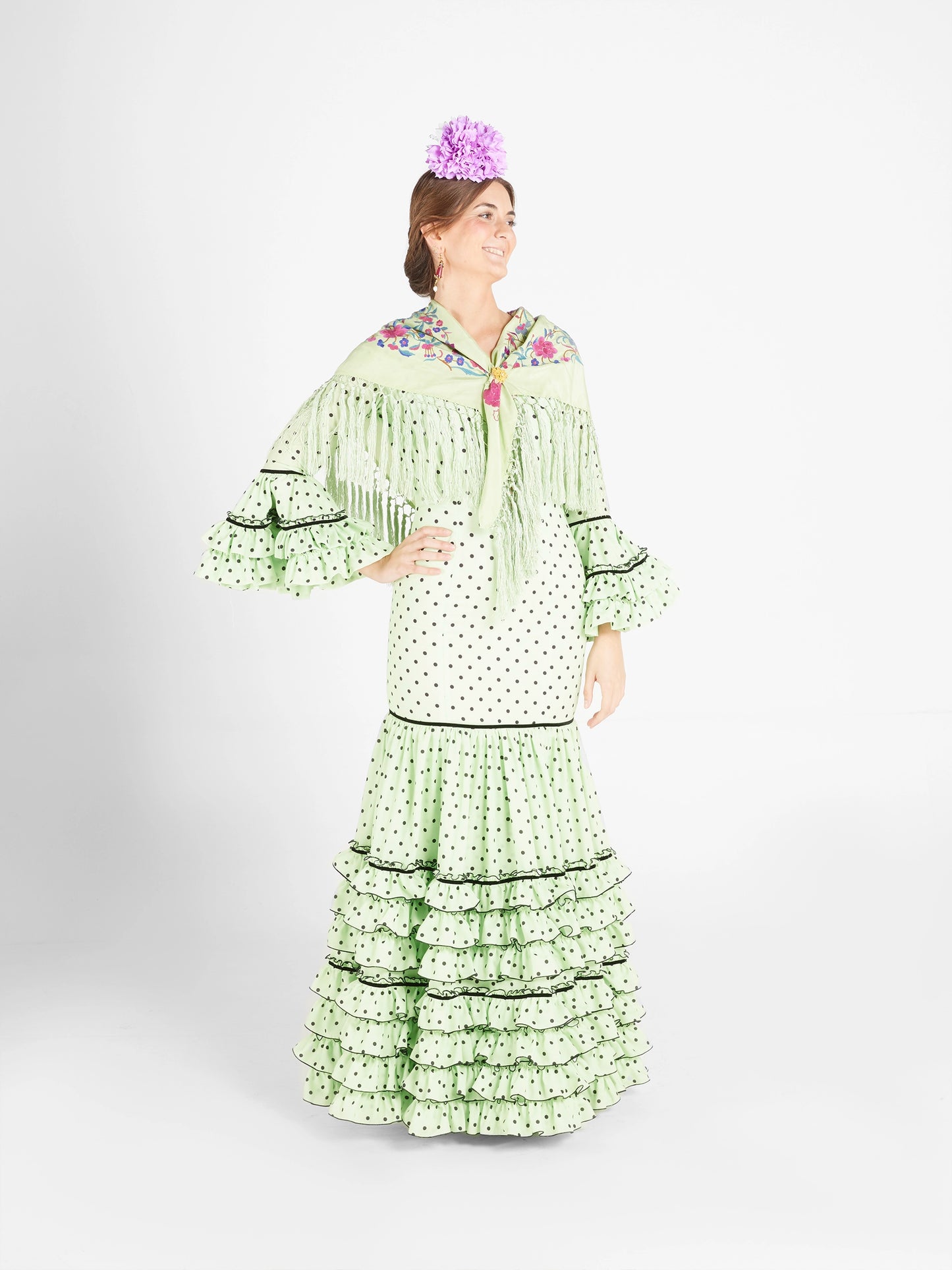 Modelo Palo verde pistacho by Pilar Román (Córdoba, España)