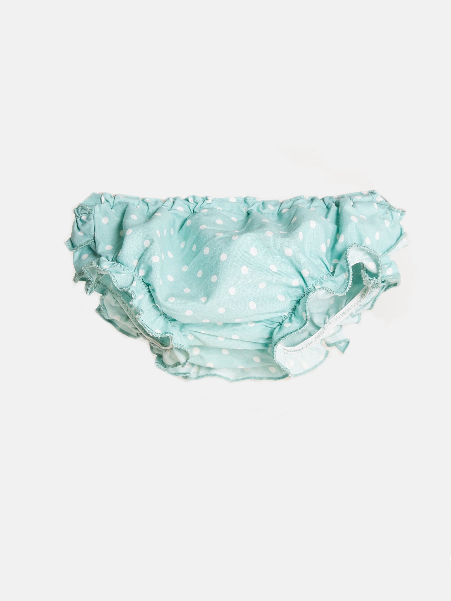 Modelo bebé verde agua