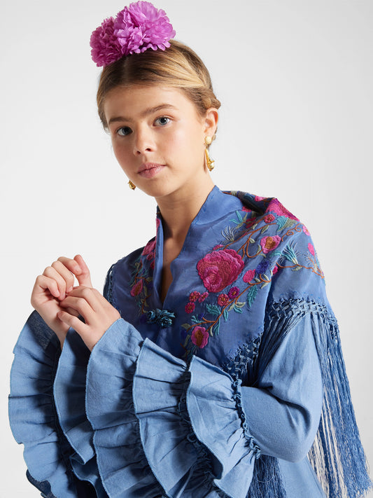 FLOR DOS CLAVELES MALVA