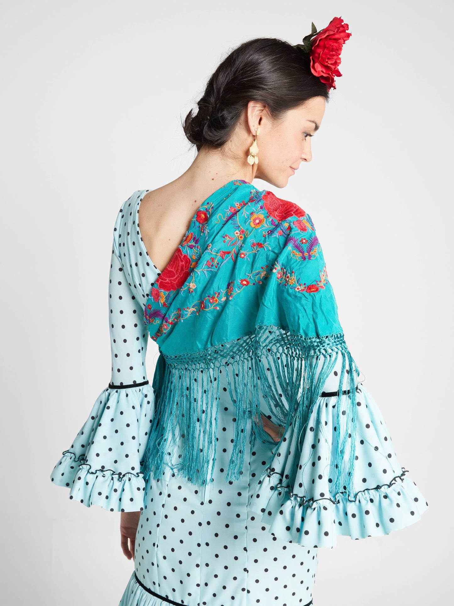 Modelo Adri turquesa by Pilar Román (Córdoba, España)