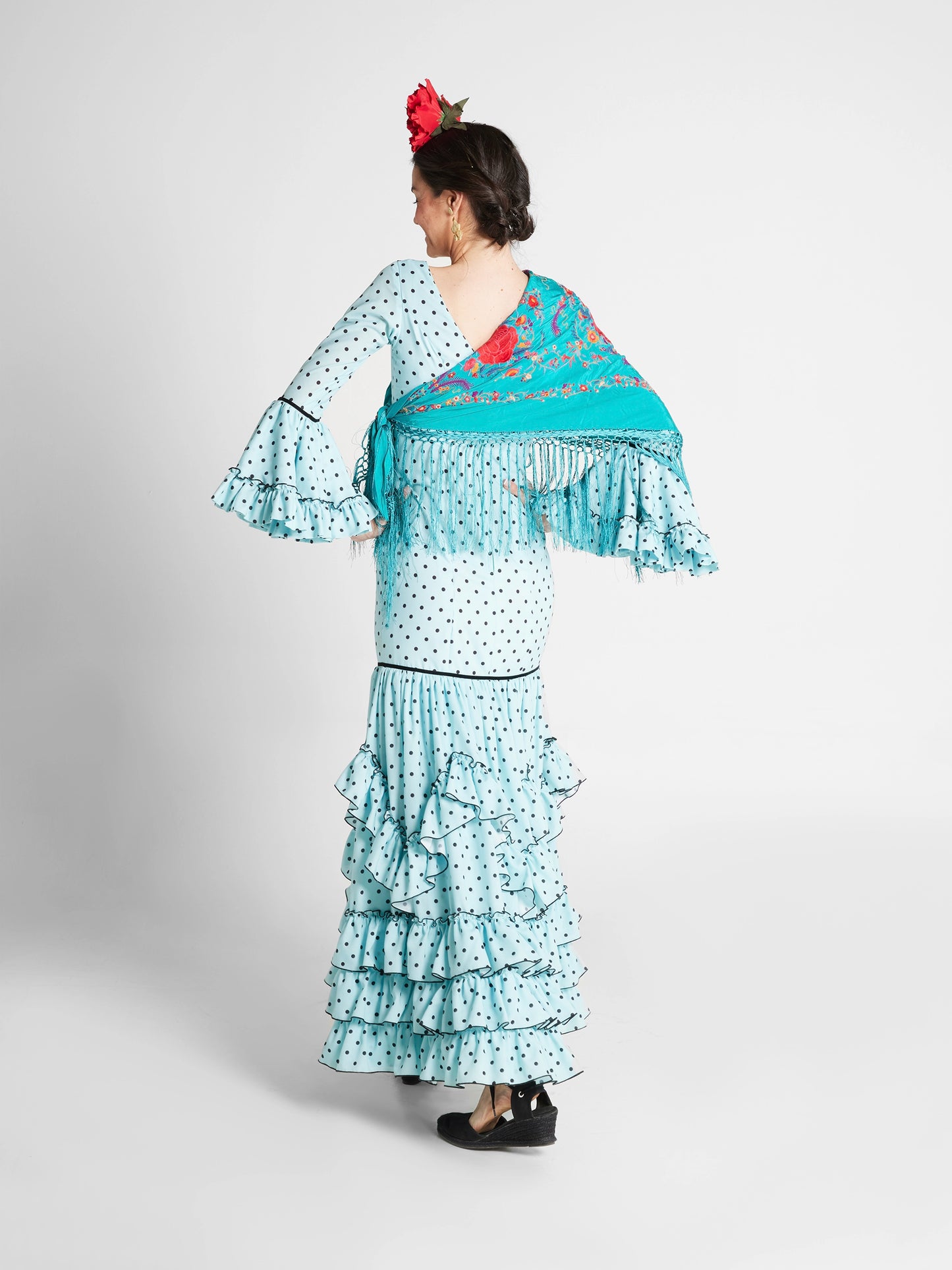 Modelo Adri turquesa by Pilar Román (Córdoba, España)