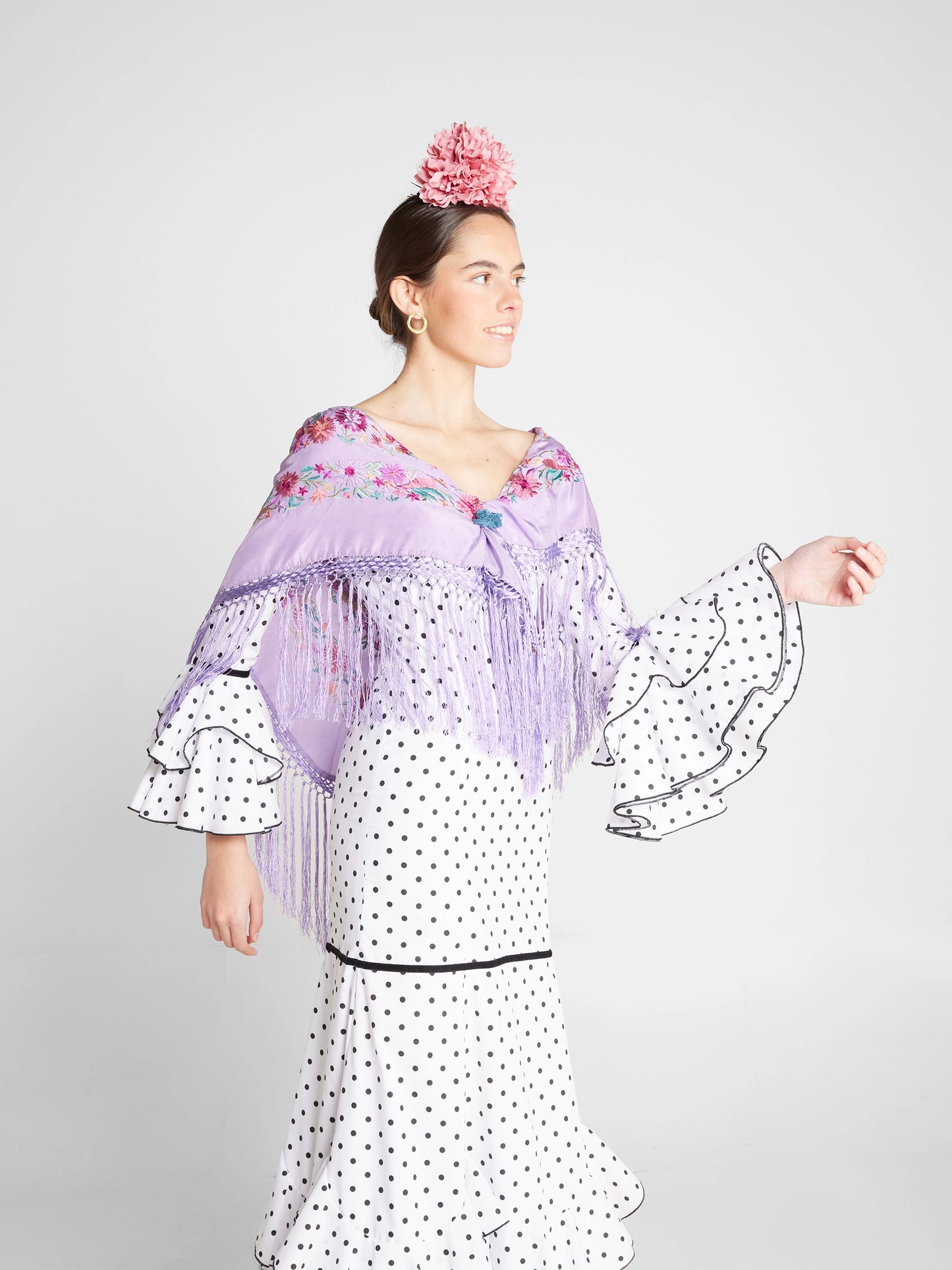 Modelo Almudena blanco by Cristina Molina (Sevilla, España)