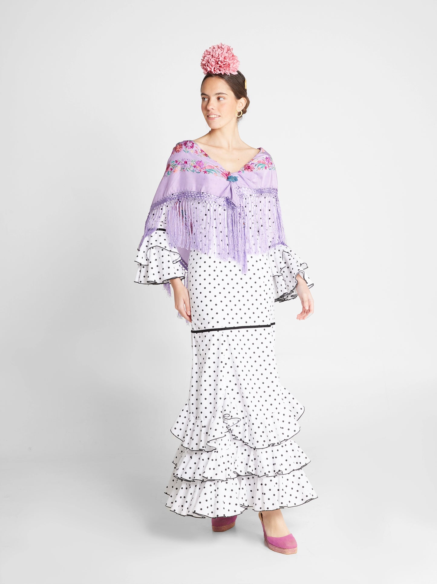 Modelo Almudena blanco by Cristina Molina (Sevilla, España)