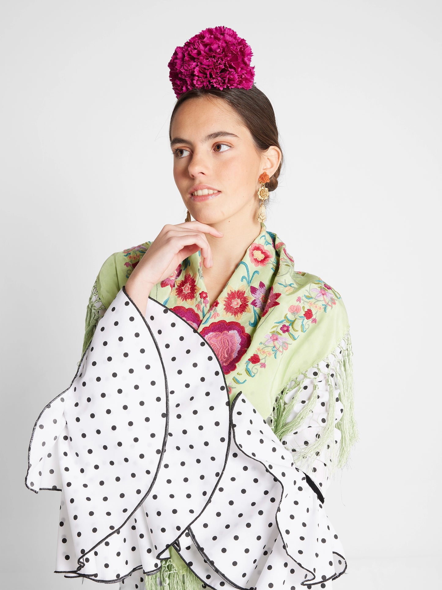 Modelo Almudena blanco by Cristina Molina (Sevilla, España)