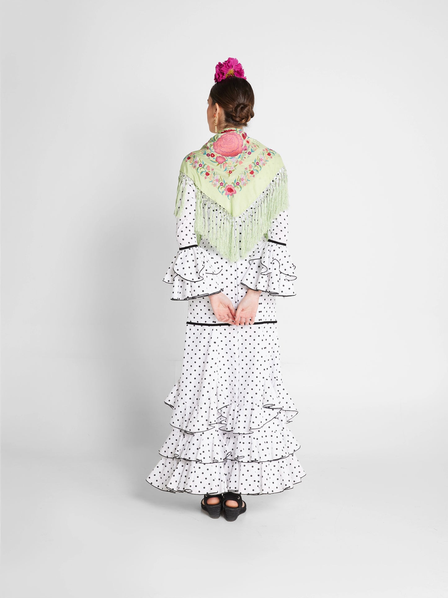 Modelo Almudena blanco by Cristina Molina (Sevilla, España)