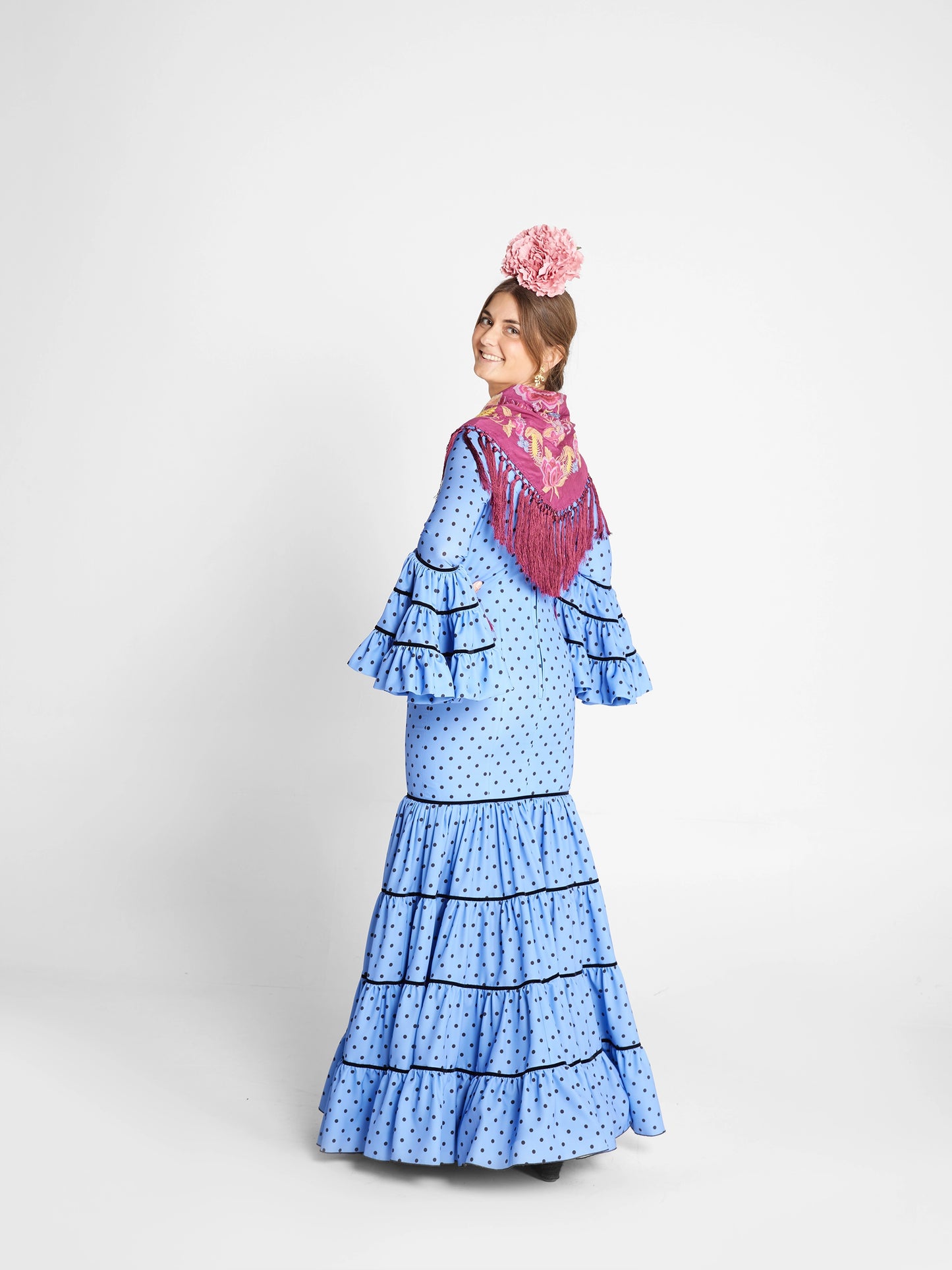 Modelo Anne azul by Pilar Román (Córdoba, España)