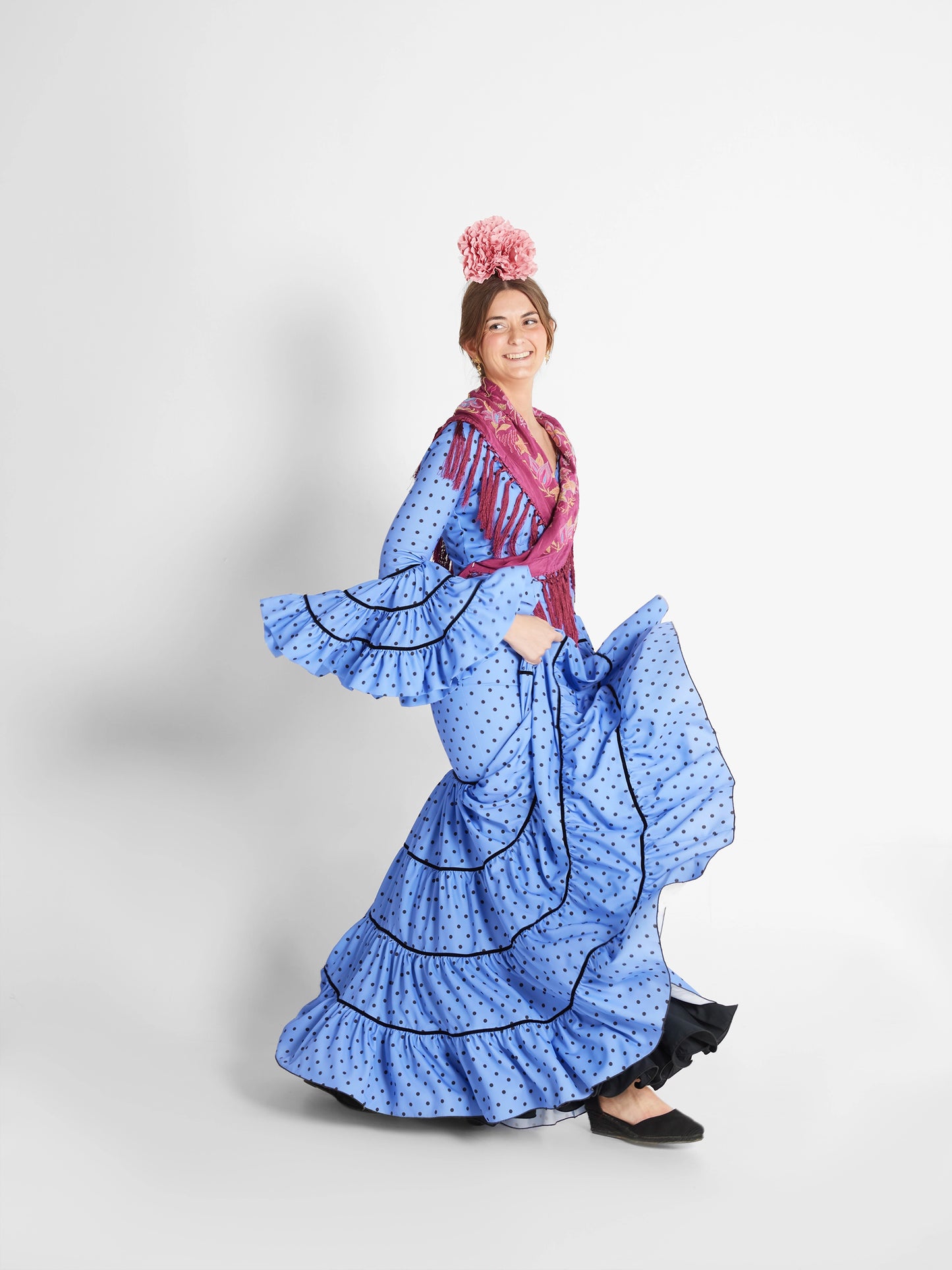 Modelo Anne azul by Pilar Román (Córdoba, España)