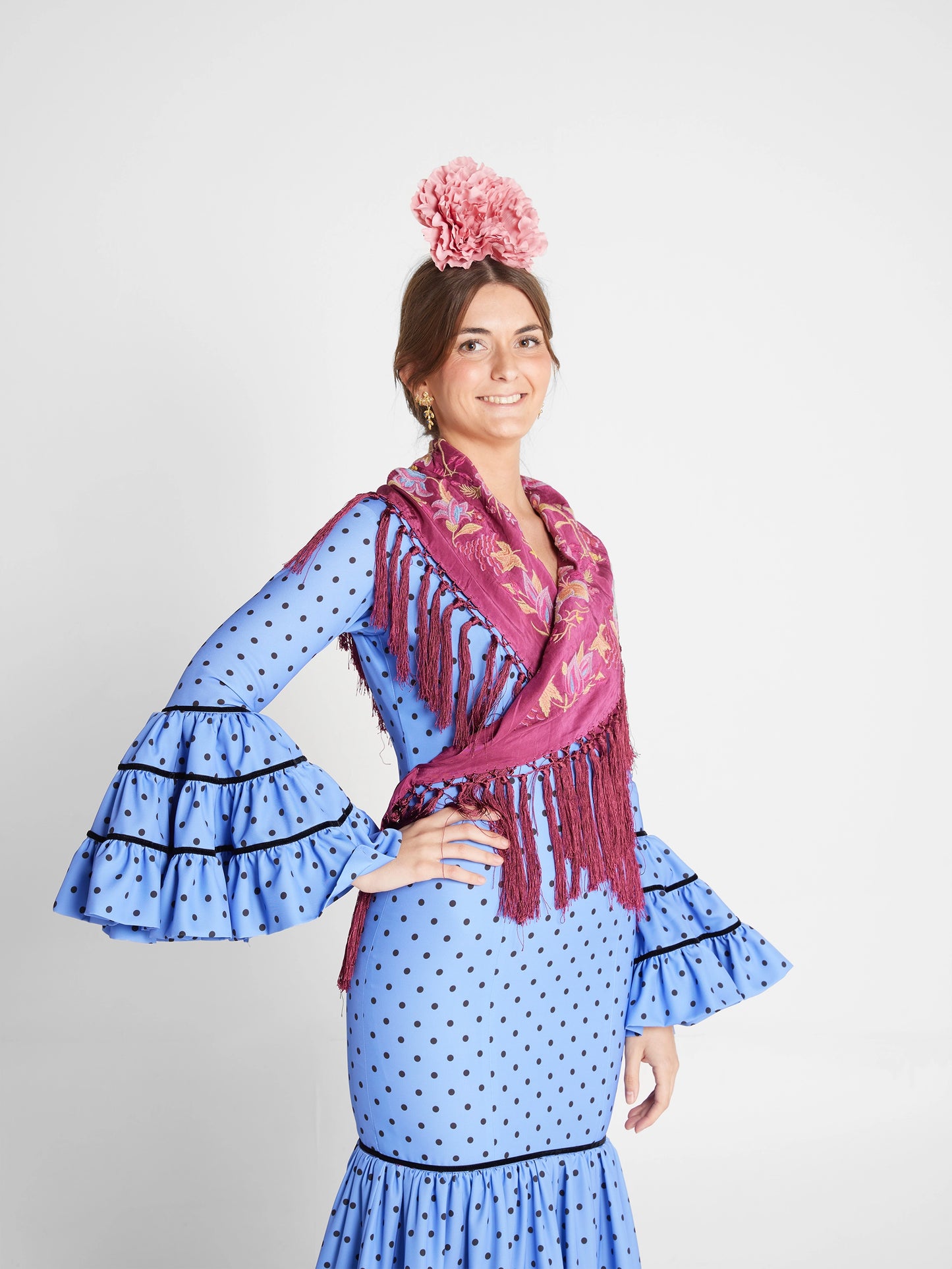 Modelo Anne azul by Pilar Román (Córdoba, España)