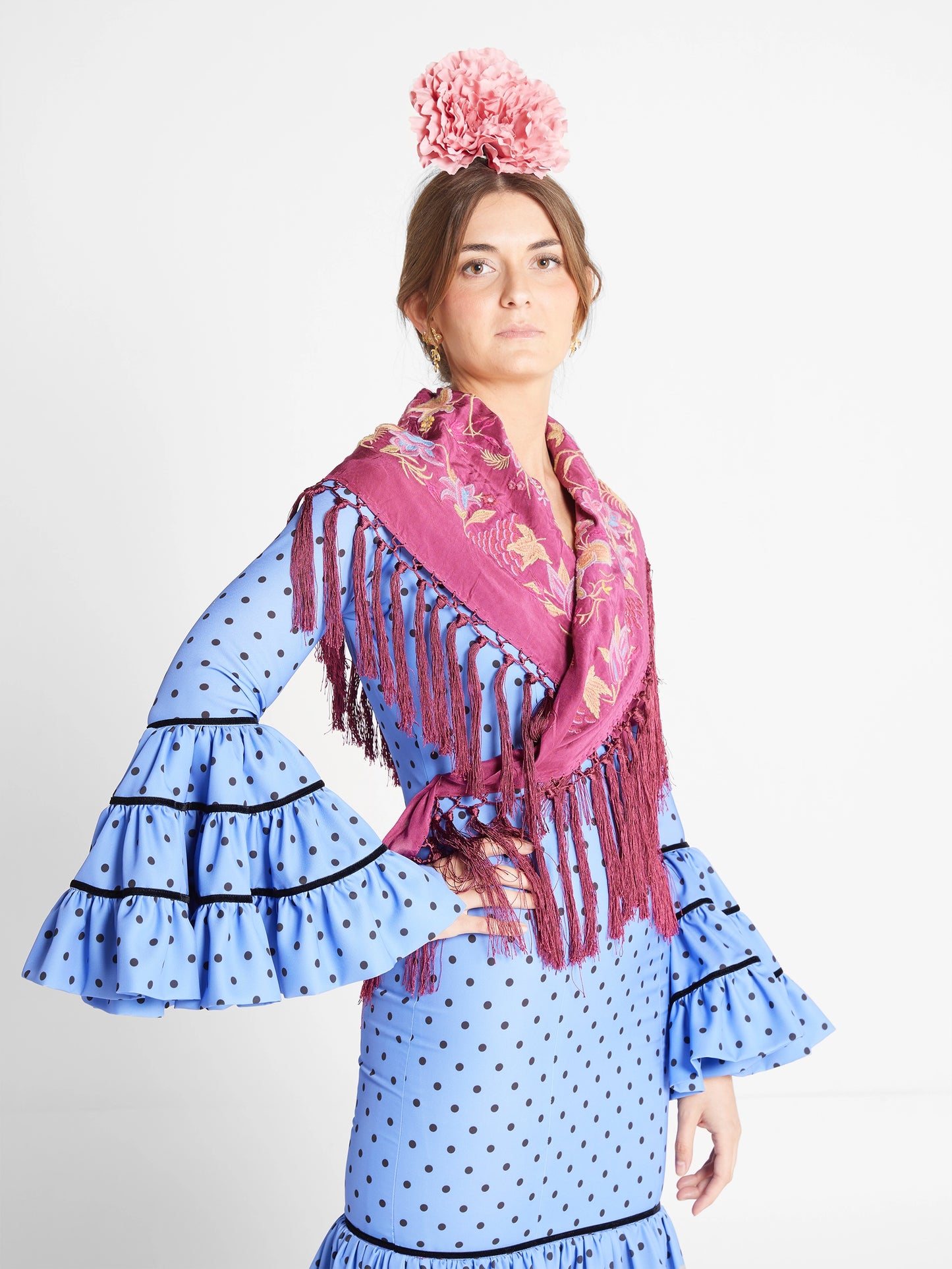 Modelo Anne azul by Pilar Román (Córdoba, España)