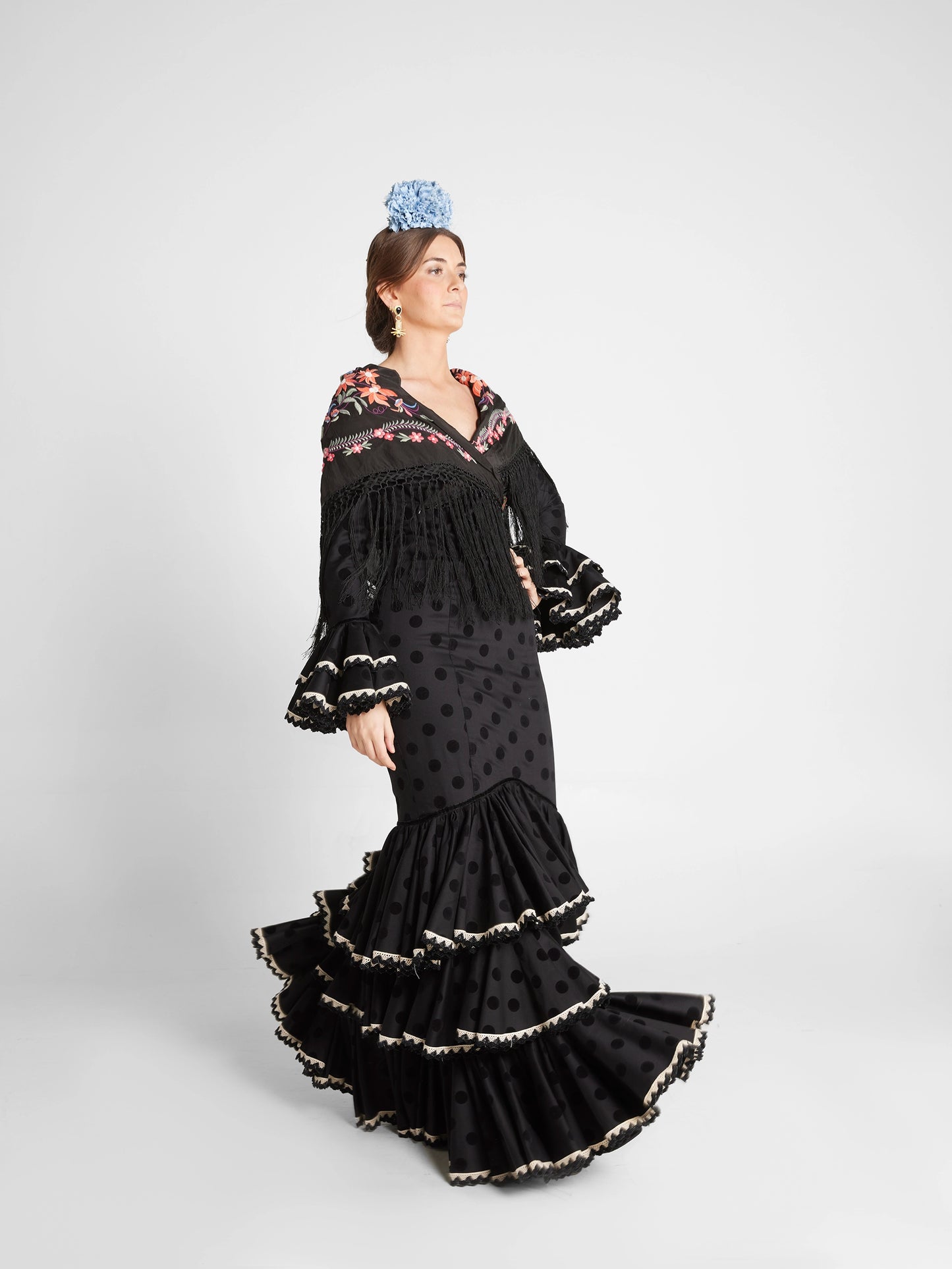 Modelo Cris negro by ConVolantes (Córdoba, España)