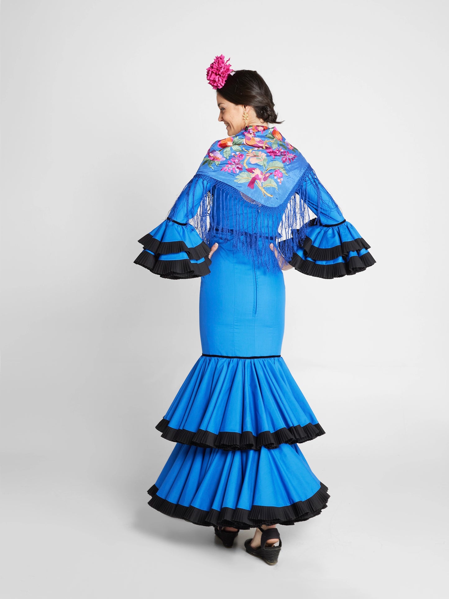 Modelo Goni azul eléctrico by ConVolantes (Córdoba, España)