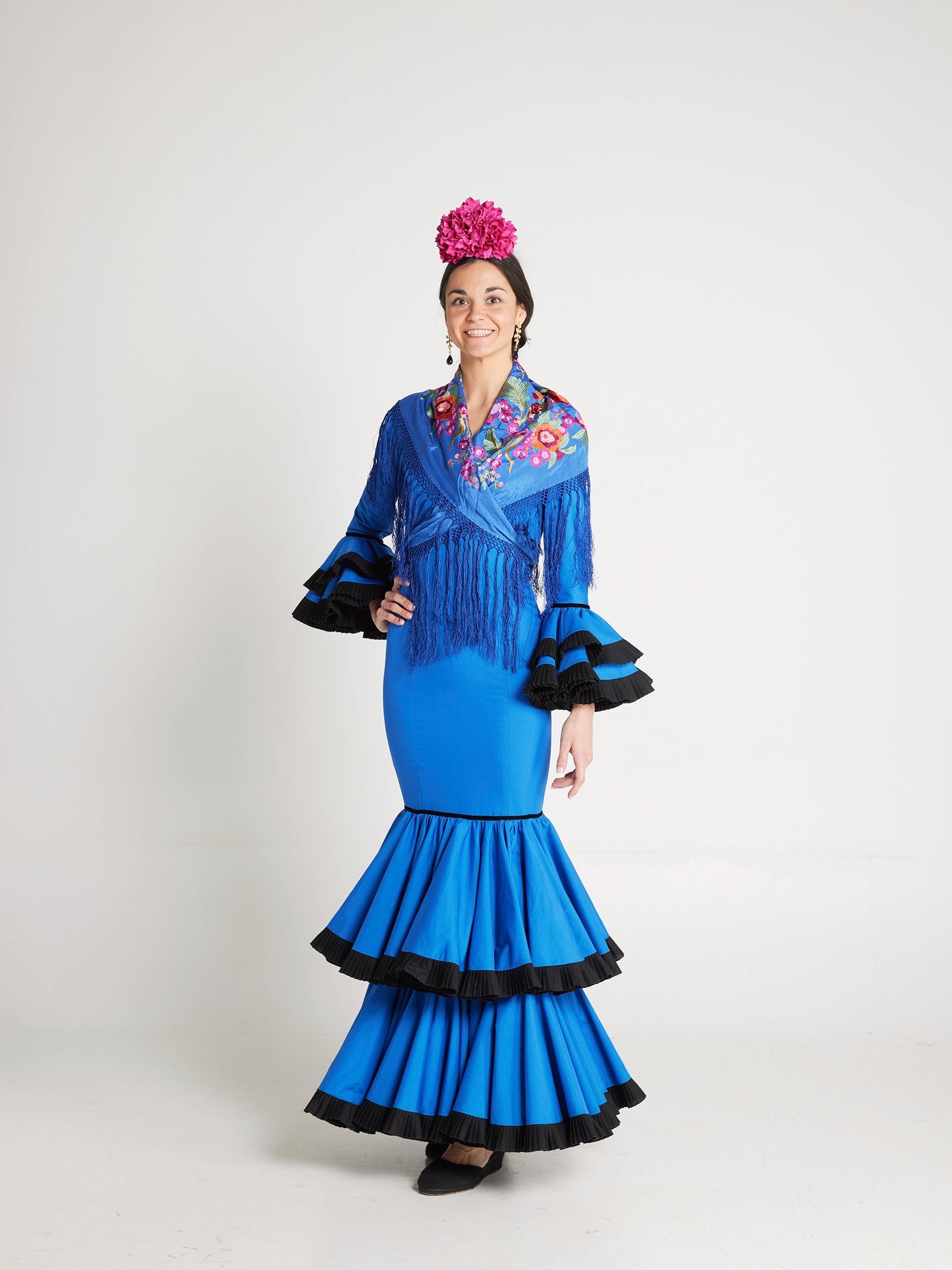 Modelo Goni azul eléctrico by ConVolantes (Córdoba, España)