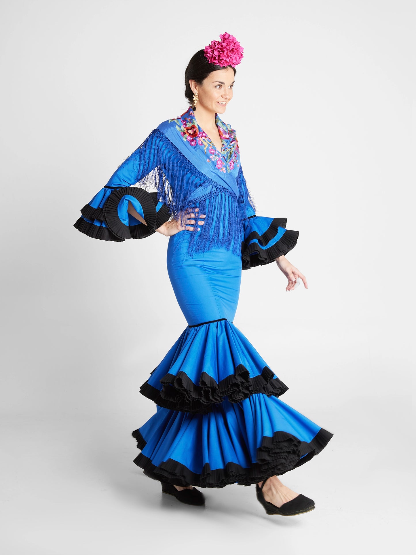 Modelo Goni azul eléctrico by ConVolantes (Córdoba, España)