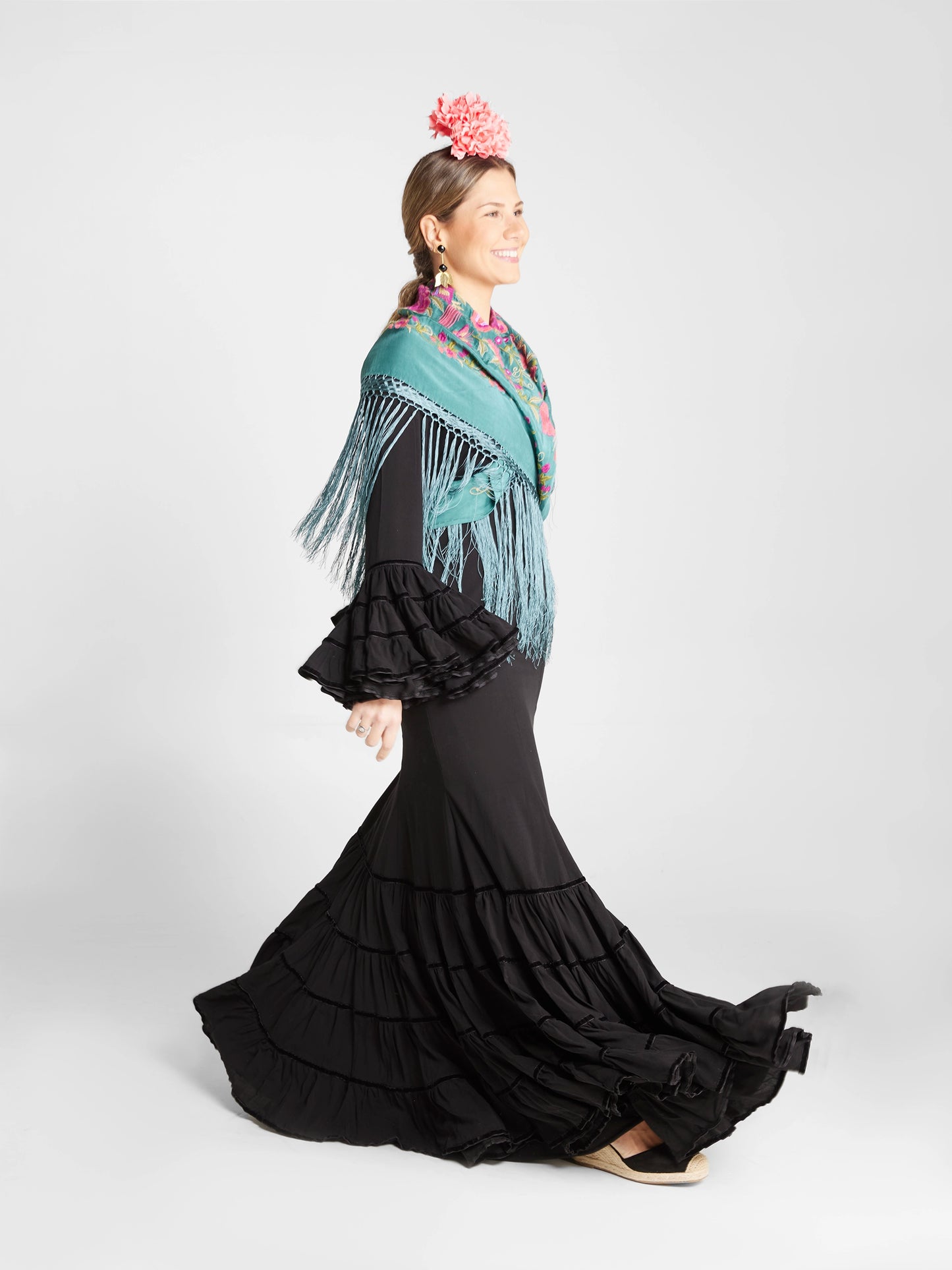 Modelo Cande negro by Cristina Molina (Sevilla, España)