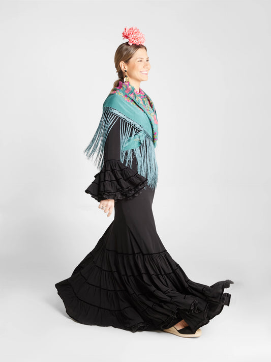 Modelo Cande negro by Cristina Molina (Sevilla, España)