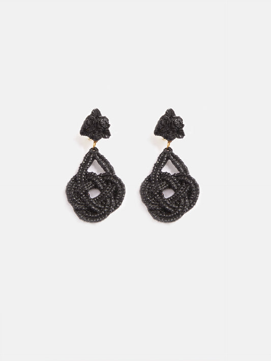 PENDIENTES TERE NEGROS