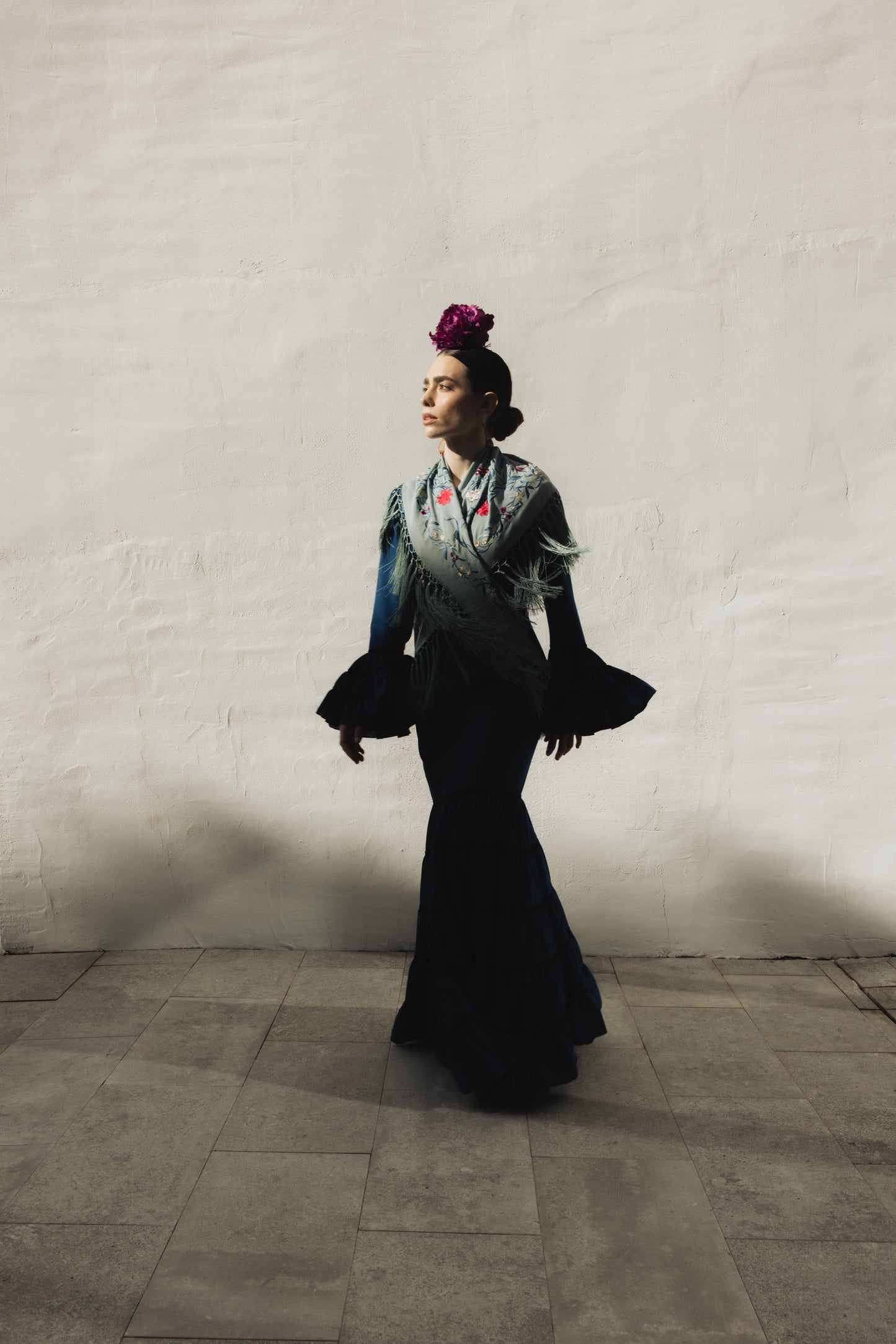 Modelo Ceci azul marino by Rent Il Clavel (alquiler)