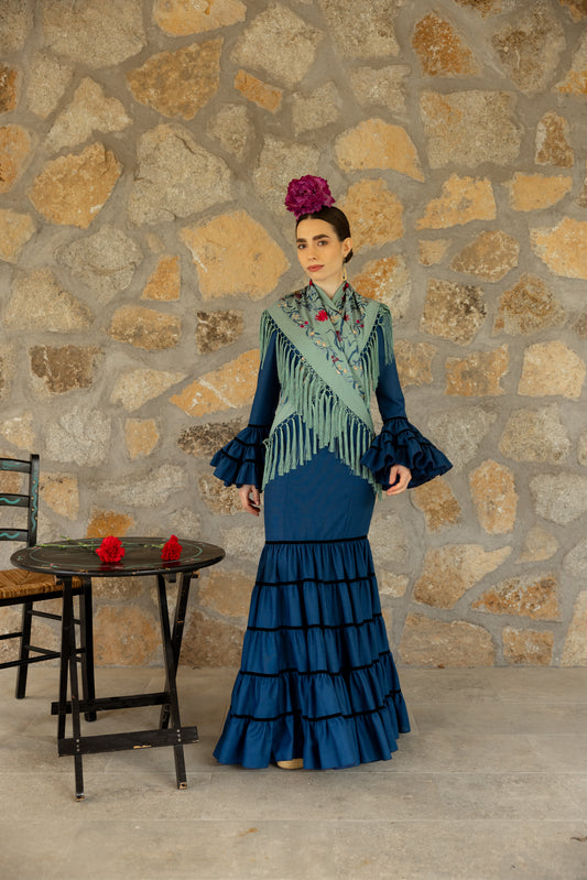 Modelo Ceci azul marino by Rent Il Clavel (venta)