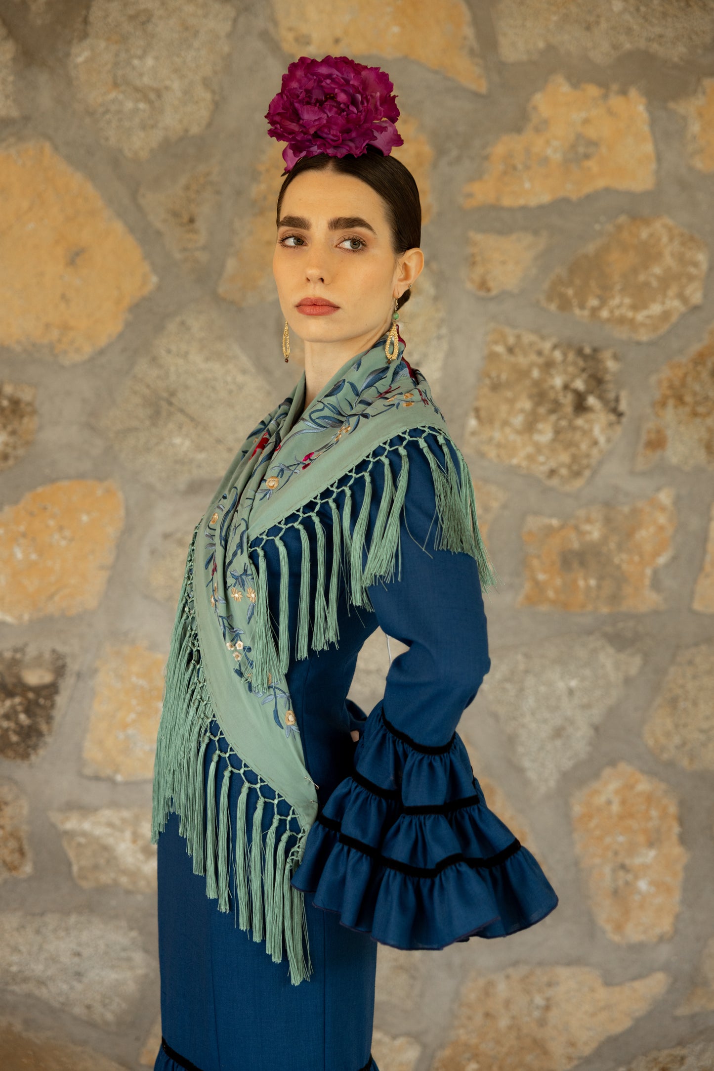 Modelo Ceci azul marino by Rent Il Clavel (venta)