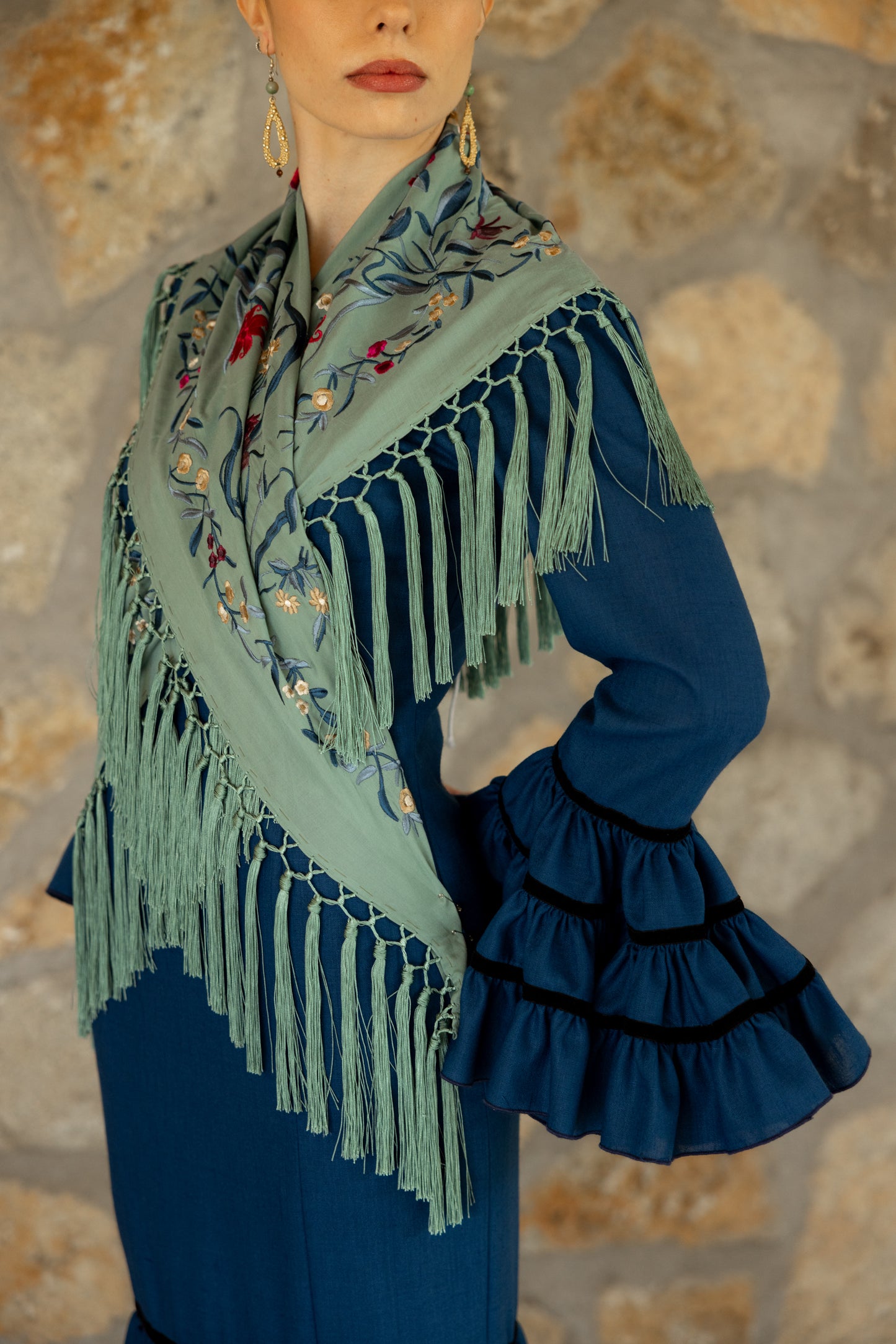 Modelo Ceci azul marino by Rent il Clavel
