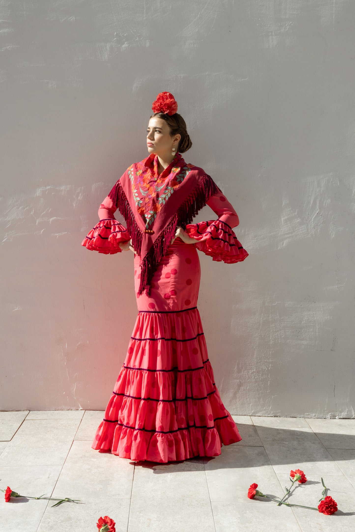 Modelo Magui rosa fucsia