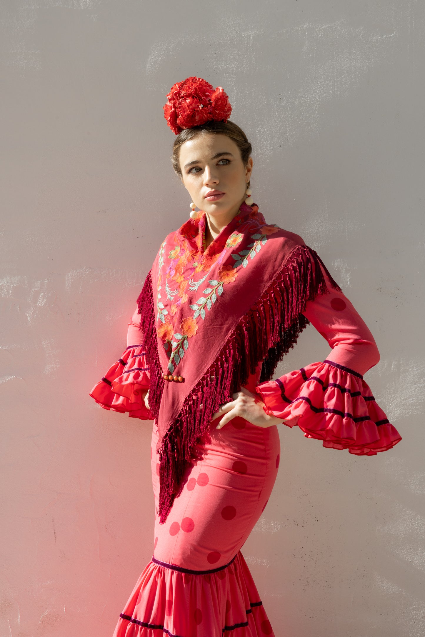 Modelo Magui rosa fucsia