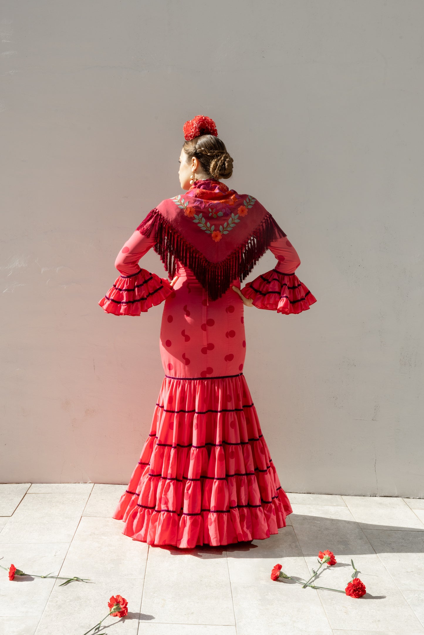 Modelo Magui rosa fucsia