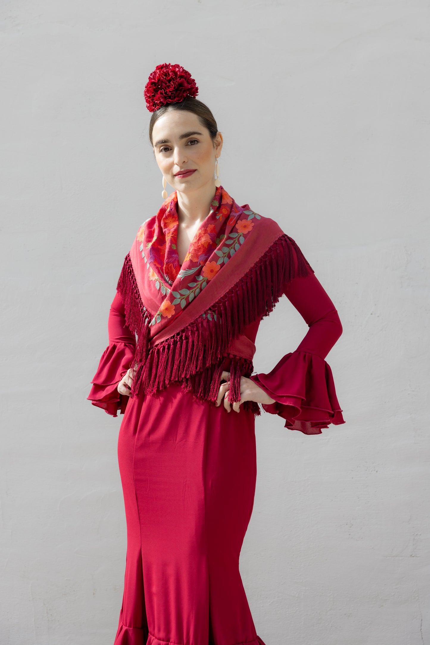 Modelo Pia color vino