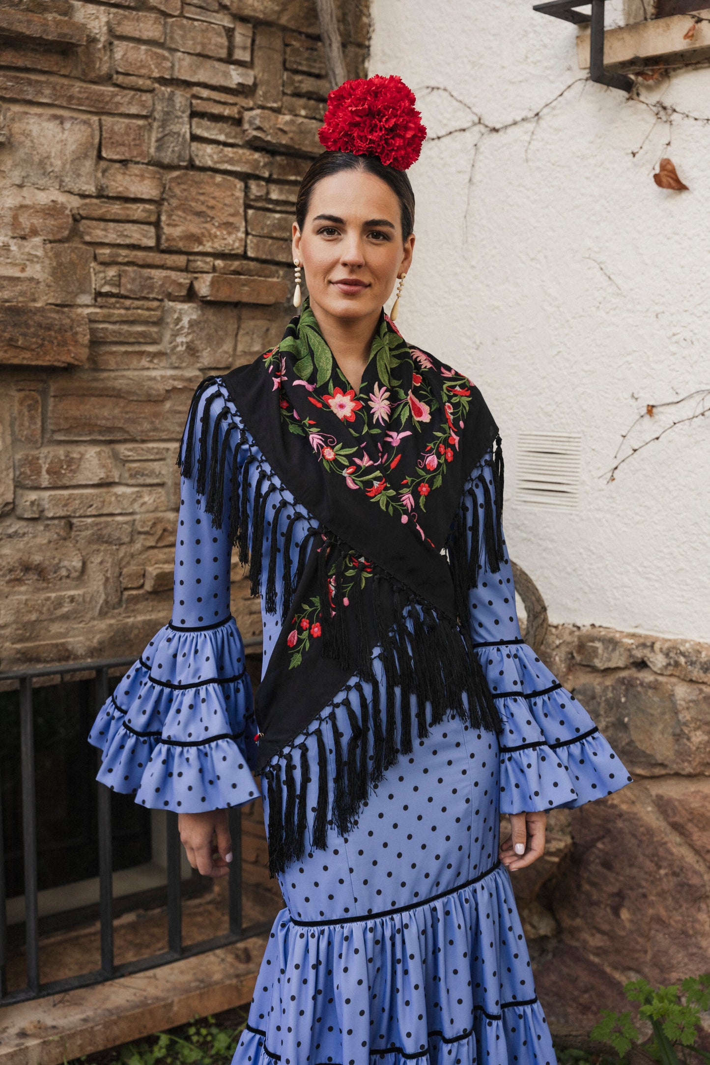 Modelo Anne azul by Pilar Román (Córdoba, España)