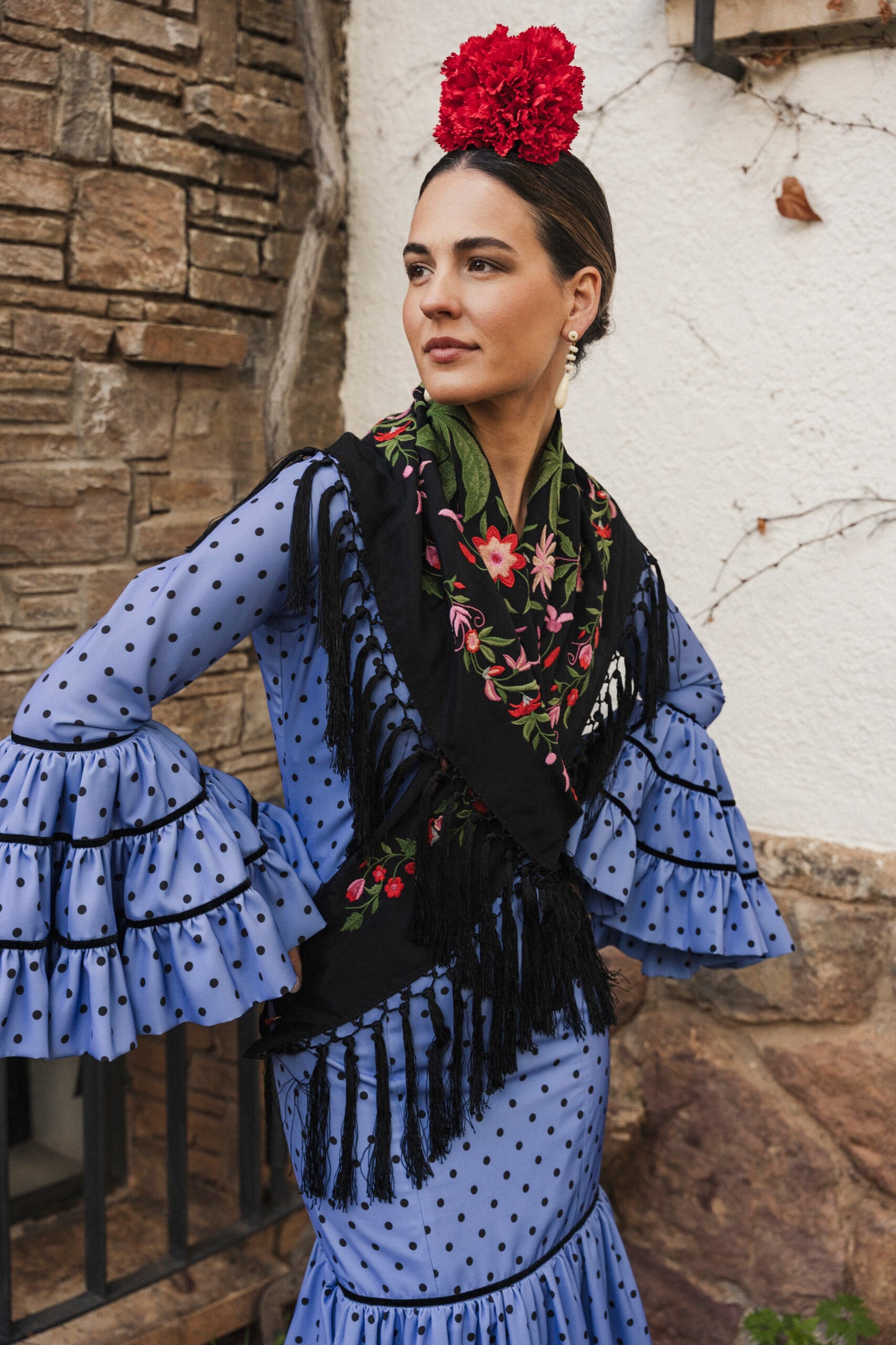 Modelo Anne azul by Pilar Román (Córdoba, España)