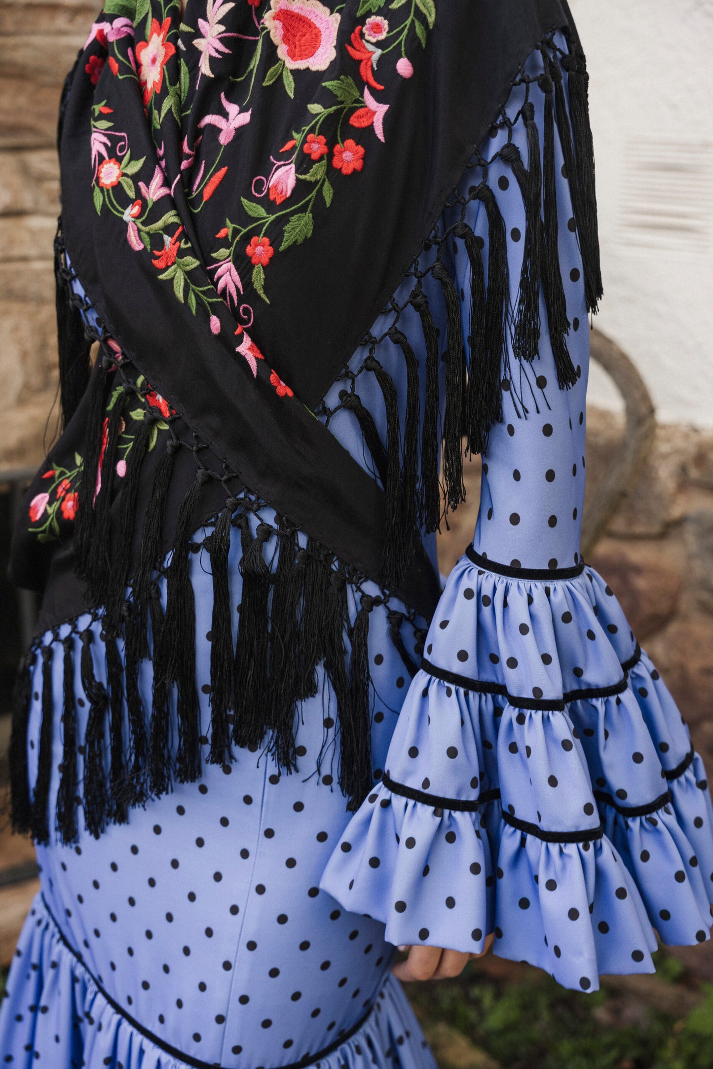 Modelo Anne azul by Pilar Román (Córdoba, España)