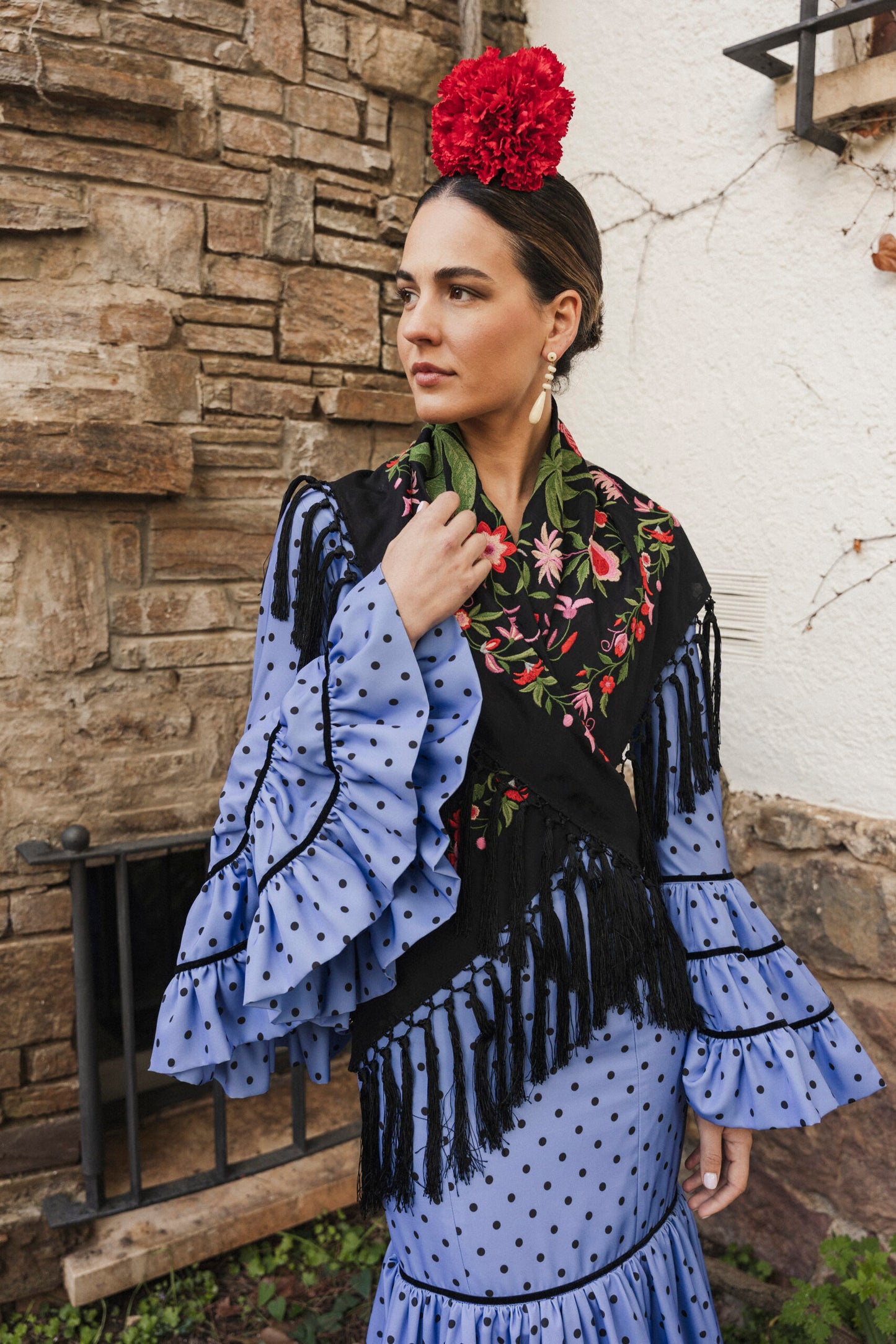 Modelo Anne azul by Pilar Román (Córdoba, España)