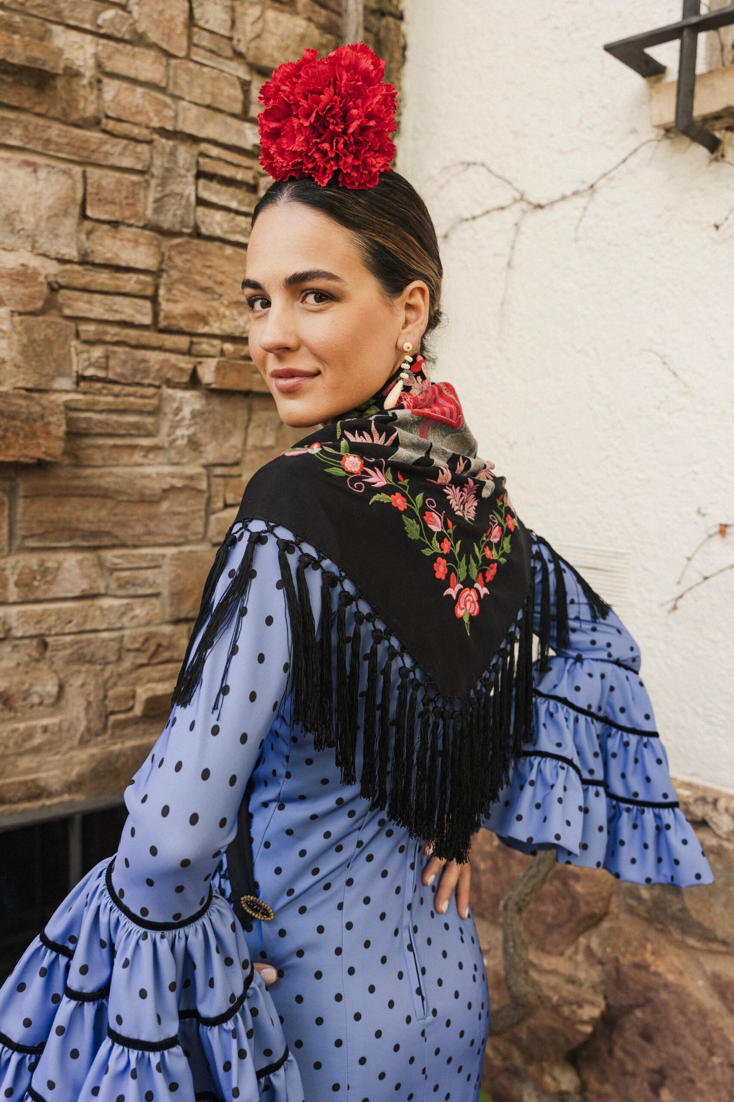 Modelo Anne azul by Pilar Román (Córdoba, España)